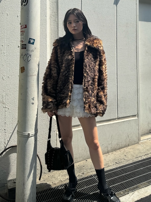 SLY スラックス パンツ FRILL LACE S/PT フリル レース ショート