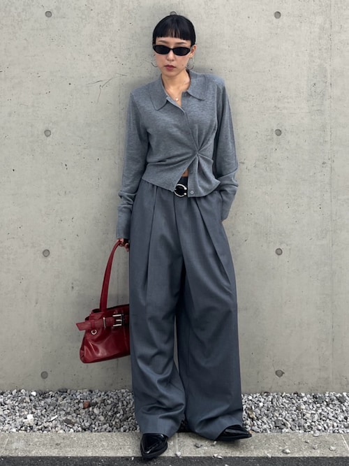 セール】THROW KNIT POLO 2WAY HG CD ニット ポロ 2ウェイ ハイゲージ