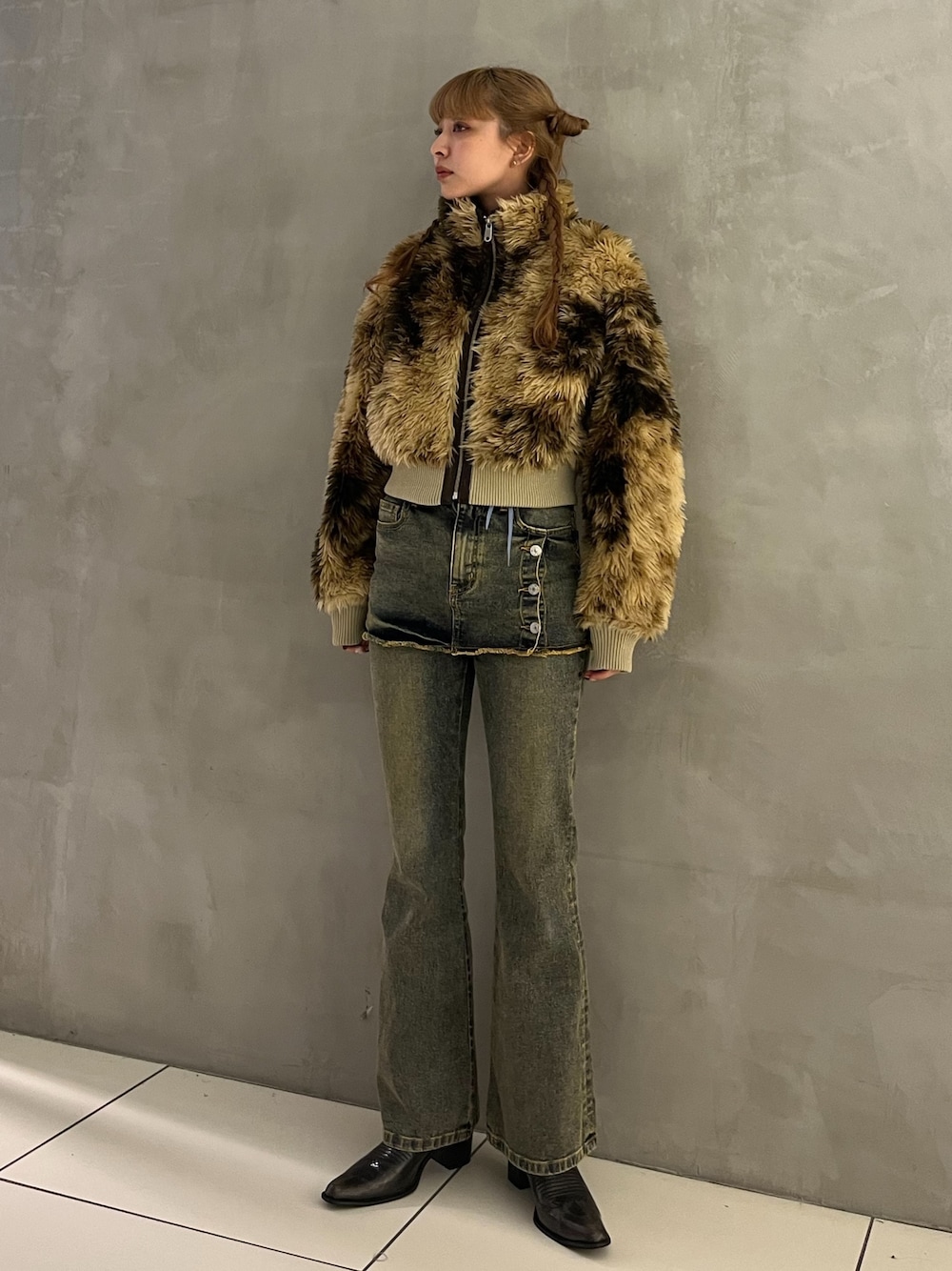 sly CURLY BOA CROP ブルゾン CURLY BOA CROP ブルゾンSLY
