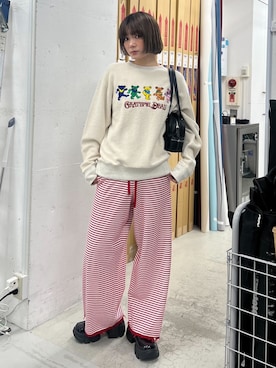 「SLY（スライ）のアイテム（ショルダーバッグ）」を使った、SLY officialさん（レディース・163cm）の秋コーディネート