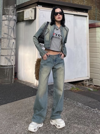 HinaYoshiharaxSLY DENIM JK ヒナヨシハラ スライ デニムジャケットを