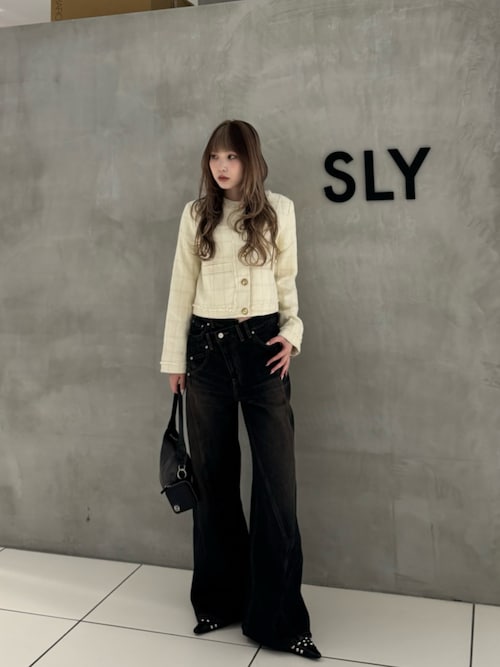 SLY（スライ） ジャケット ノーカラージャケット 「AW PRE ORDER 第2弾