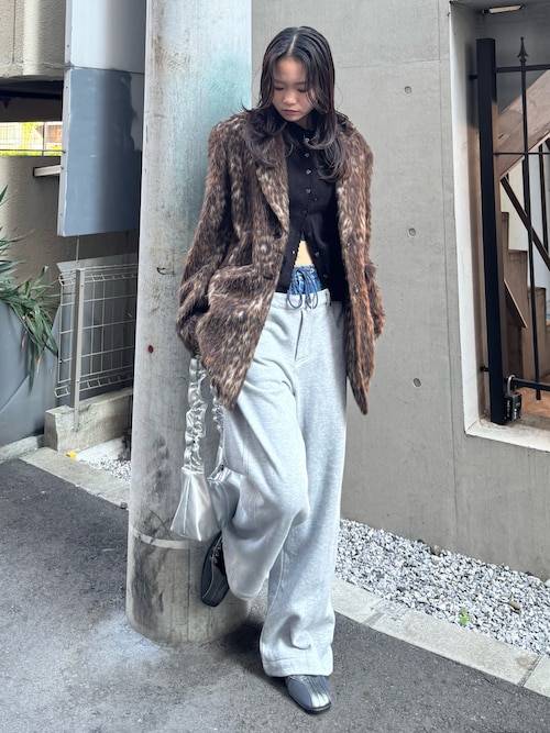 セール】LAYERED WAIST DOCKING CUT PT レイヤード ウエスト