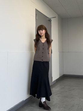 「THROW by SLY（スローバイスライ）のアイテム」を使った、SLY officialさん（レディース・151cm）の秋コーディネート