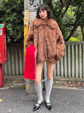 「SLY（スライ）のアイテム（ブルゾン）」を使った、SLY officialさん（レディース・167cm）の秋コーディネート