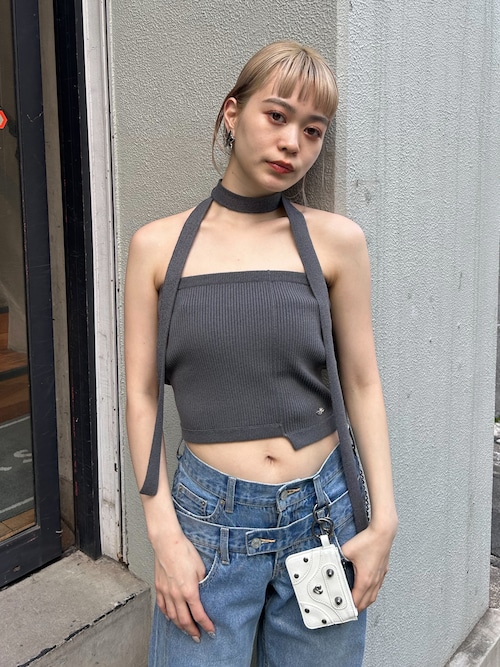 ★韓国の人気★【GAFH】★BULKY EASY PULLOVE.R★関税込★ CHAIN HANGING POUCH チェーン ハンギング ポーチ（ポーチ
