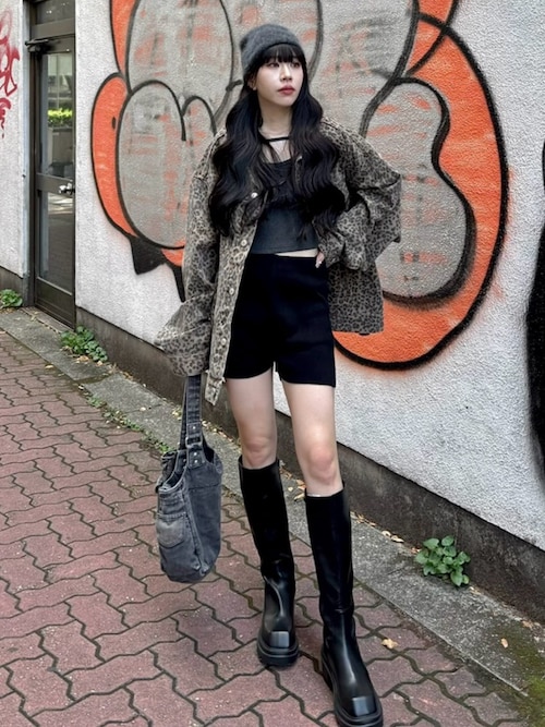 SLY デニムジャケット gジャン LEOPARD 4XL DENIM JK-D