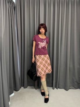 「SLY（スライ）のアイテム（バッグ）」を使った、SLY officialさん（レディース・164cm）の夏コーディネート