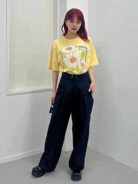 THROW by SLY 2TUCK WORK トラウザー THROW 2TUCK WORK TROUSER 2タック ワーク トラウザーを使った人気