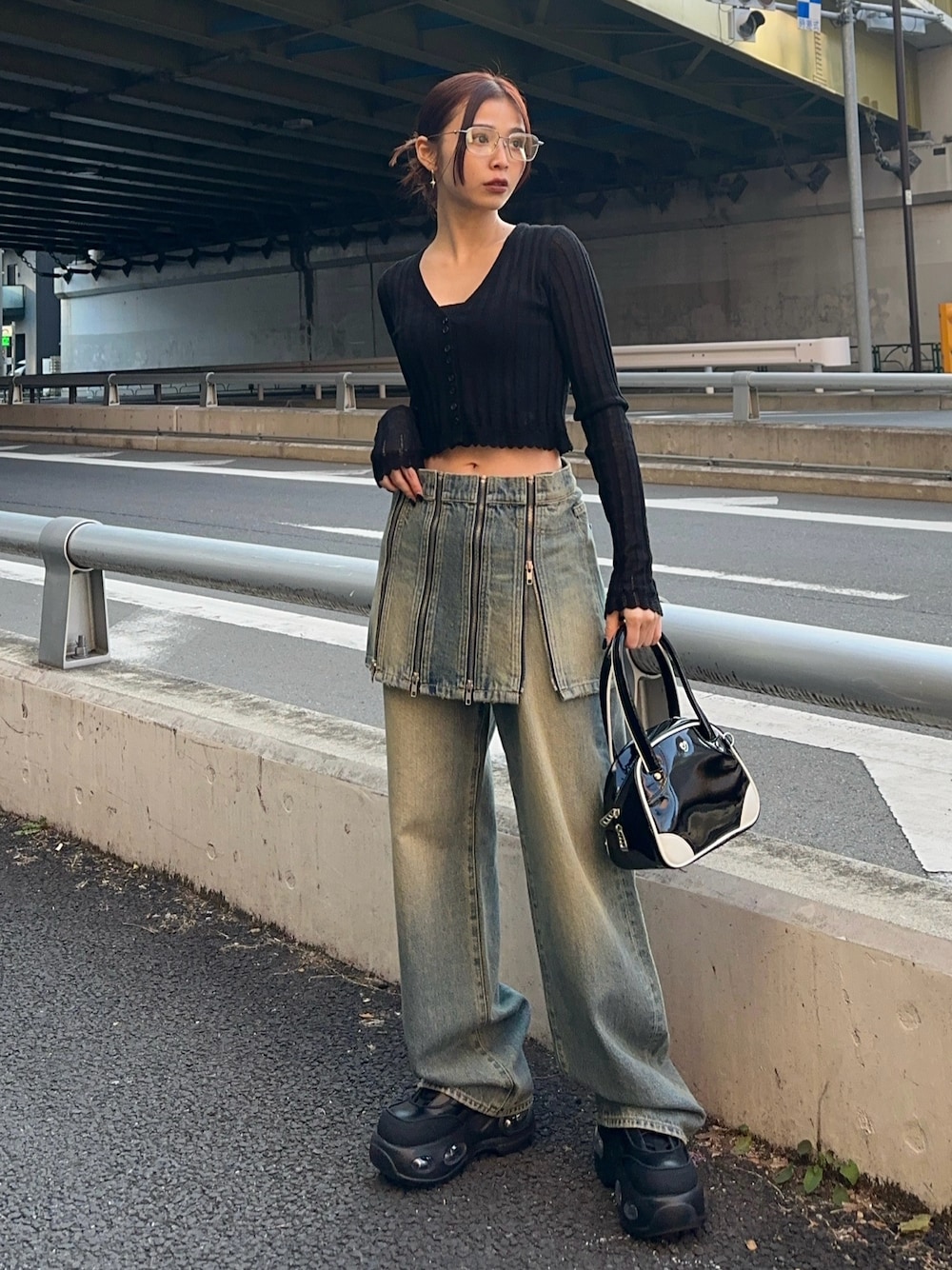 SLY テーパード ロールアップ デニム SLY テーパード ロールアップ デニム