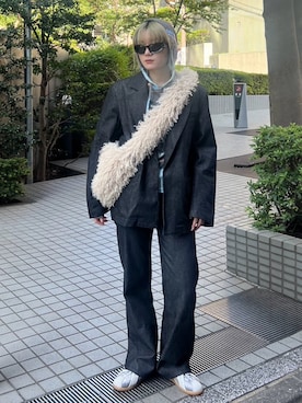 LIMITED DENNIM LINE】HW STRAIGHT PT-AB ハイウェスト