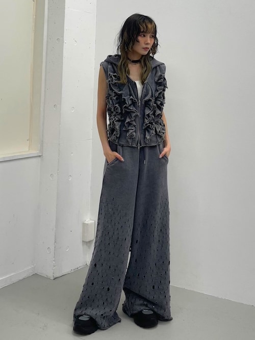 SLYスライFRONT ZIP FRILL トップス FRONT ZIP FRILL トップス｜スライの通販｜&mall（アンドモール
