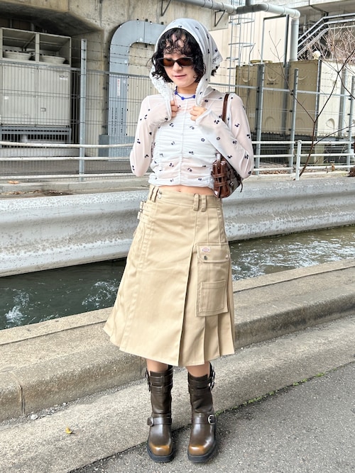 Dickies(R) L/W PLEATS SK ディッキーズ ローウエスト プリーツ