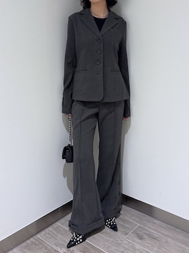 「SLY（スライ）のアイテム（パンツ）」を使った、SLY officialさん（レディース・160cm）の秋コーディネート