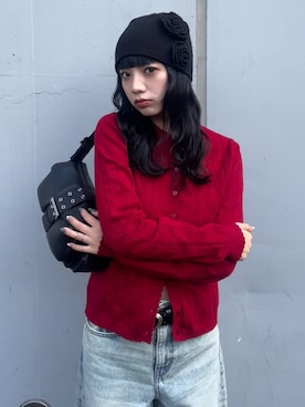 「SLY（スライ）のアイテム（トップス）」を使った、SLY officialさん（レディース・158cm）の秋コーディネート