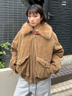 「SLY（スライ）のアイテム」を使った、SLY officialさん（レディース・163cm）の秋コーディネート