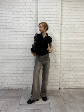 「SLY（スライ）のアイテム」を使った、SLY officialさん（レディース・161cm）の夏コーディネート