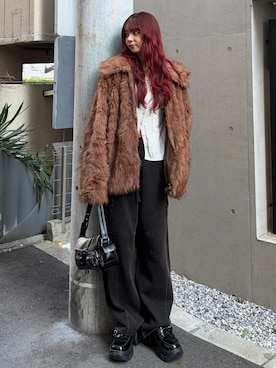 「アイテム（ジャケット/アウター）」を使った、SLY officialさん（レディース・163cm）の秋コーディネート