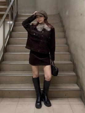 「ガーリーカジュアル」｜SLY officialさん（レディース・157cm）の秋コーディネート