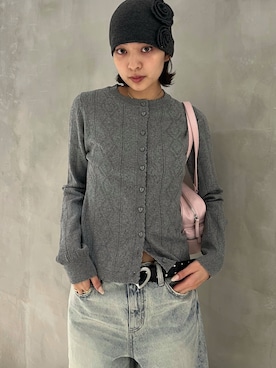 「SLY（スライ）のアイテム」を使った、SLY officialさん（レディース・167cm）の秋コーディネート