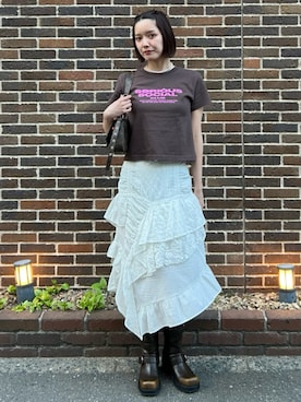 SLY officialさん（レディース・161cm）の春コーディネート