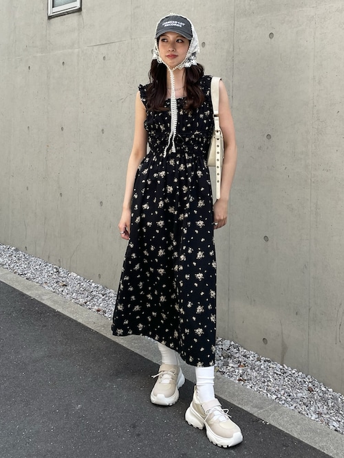 セール】SUCKER CAMI DRESS サッカー キャミドレス キャミワンピース