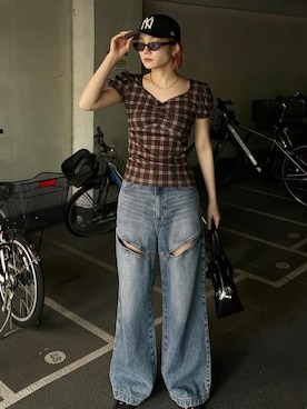 SLY officialさん（レディース・163cm）の春コーディネート