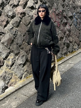 「SLY（スライ）のアイテム」を使った、SLY officialさん（レディース・156cm）の夏コーディネート