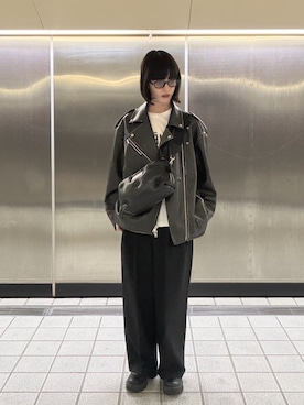 小山モモさん（レディース・167cm）の春コーディネート