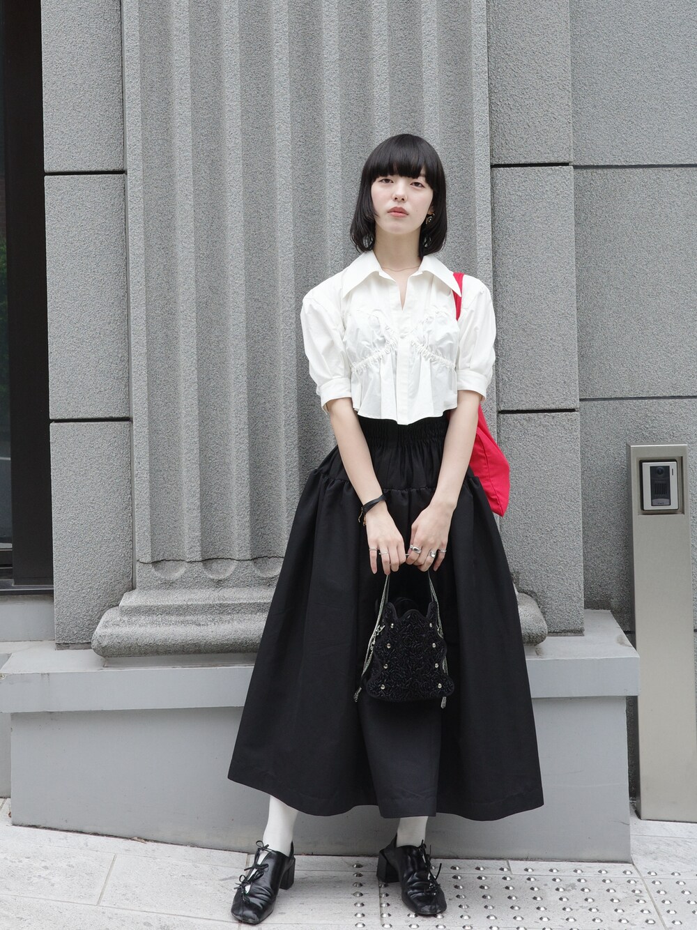 nori enomoto ショルダーバッグ　黒 nori enomoto ショルダーバッグ