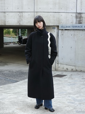 小山モモさん（レディース・167cm）の冬コーディネート