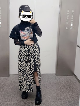 「Chaco closet（チャコ クローゼット）のアイテム」を使った、あいうえおさん（レディース・151cm）の春コーディネート