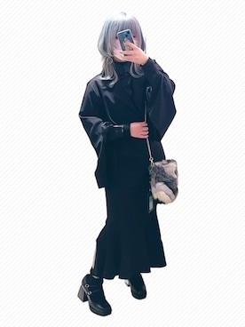 「no brand（ノーブランド）のアイテム（トップス）」を使った、あいうえおさん（レディース・151cm）の春コーディネート