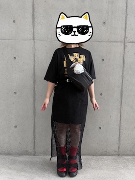 「Avail（アベイル）のアイテム」を使った、あいうえおさん（レディース・151cm）の夏コーディネート