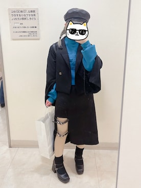 「jouetie（ジュエティ）のアイテム」を使った、あいうえおさん（レディース・151cm）の春コーディネート