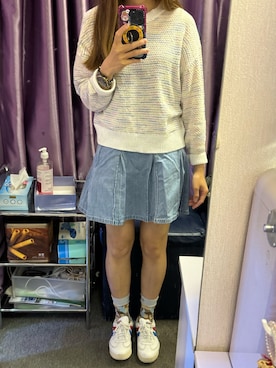 「happy」｜MadMag Yan🐽さん（レディース・157cm）の冬コーディネート