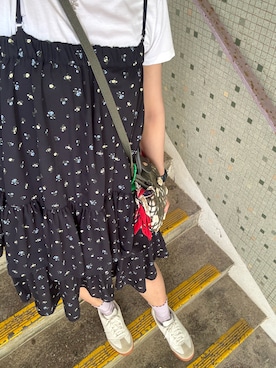 「LONGCHAMP（ロンシャン）のアイテム」を使った、MadMag Yan🐽さん（レディース・157cm）の秋コーディネート