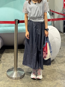 「On（オン）のアイテム」を使った、MadMag Yan🐽さん（レディース・157cm）の春コーディネート
