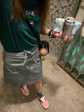 「hot」｜MadMag Yan🐽さん（レディース・157cm）の夏コーディネート