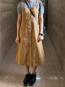 「CHEVIGNON（シェビニオン）のアイテム」を使った、MadMag Yan🐽さん（レディース・157cm）の秋コーディネート