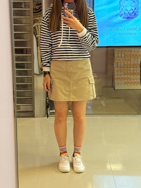 「CHEVIGNON（シェビニオン）のアイテム」を使った、MadMag Yan🐽さん（レディース・157cm）の冬コーディネート