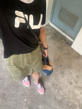 「国潮」｜MadMag Yan🐽さん（レディース・157cm）の春コーディネート
