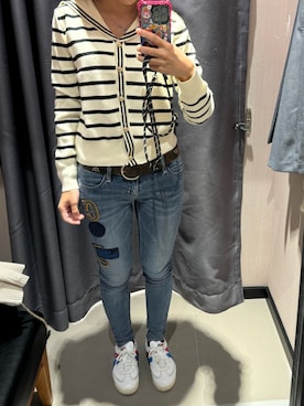 「CHEVIGNON（シェビニオン）のアイテム」を使った、MadMag Yan🐽さん（レディース・157cm）の冬コーディネート