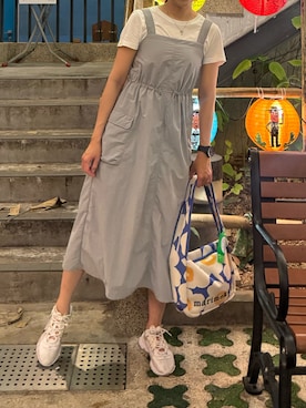 「marimekko（マリメッコ）のアイテム」を使った、MadMag Yan🐽さん（レディース・157cm）の秋コーディネート