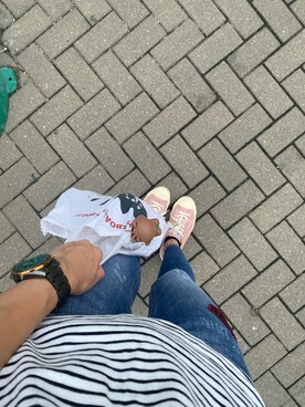 「CHEVIGNON（シェビニオン）のアイテム」を使った、MadMag Yan🐽さん（レディース・157cm）の秋コーディネート