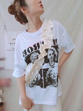 「StyleSea（スタイルシー）のアイテム（バッグ）」を使った、mutomo27さん（レディース・158cm）の夏コーディネート