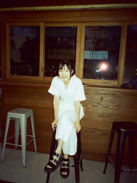Chi-ting Yuさんの「Dr.Martens /ドクターマーチン GRYPHON STRAP SANDAL/グリフォン レザーストラップサンダル」を使ったコーディネート
