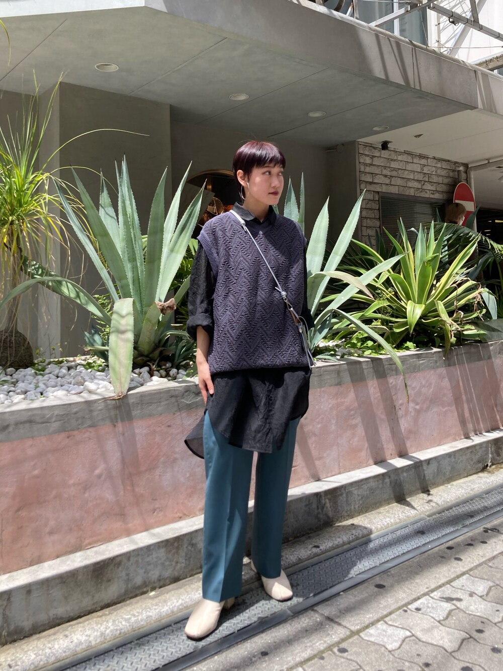 YOKE（ヨーク）の「YOKE/ヨーク/WOOL FLANNEL BACK SLIT