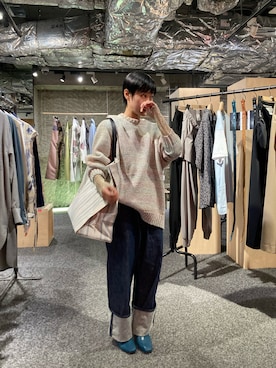 「URU（ウル）のアイテム」を使った、ナズさん（レディース・157cm）の夏コーディネート