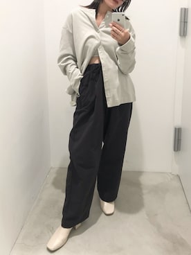 ナズさん（レディース・157cm）の夏コーディネート